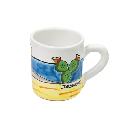 Mug Dammusi Elaborato De Simone Pottery Mug Dammusi Elaborato De Simone Pottery